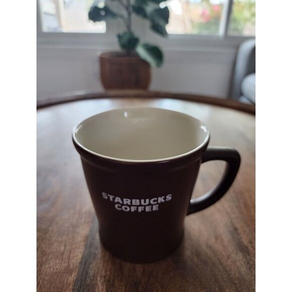 2008 Starbucks Grande Brown Coffee Cup Tea Mug | 16oz - Picture 2 of 4